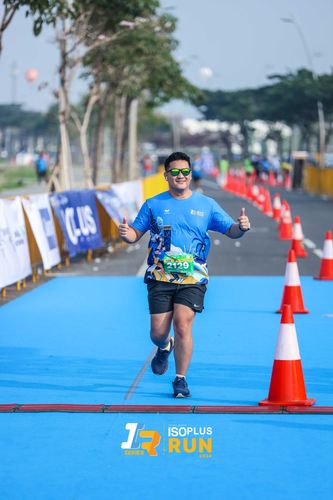 Race photo from ISOPlus Run 2024 Jakarta