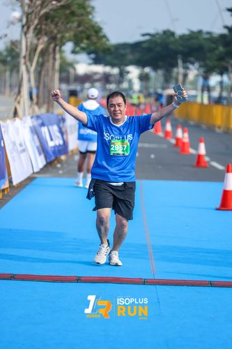 Race photo from ISOPlus Run 2024 Jakarta