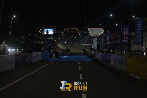 Race photo from ISOPlus Run 2024 Jakarta