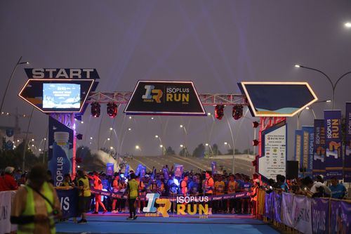 Race photo from ISOPlus Run 2024 Jakarta