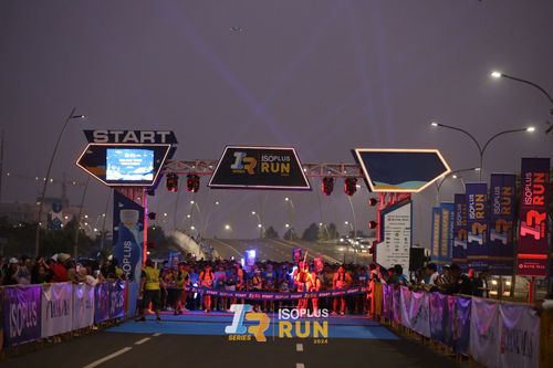 Race photo from ISOPlus Run 2024 Jakarta