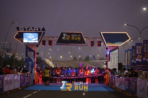 Race photo from ISOPlus Run 2024 Jakarta