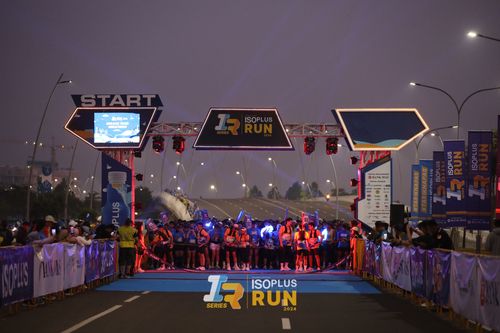 Race photo from ISOPlus Run 2024 Jakarta