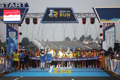 Race photo from ISOPlus Run 2024 Jakarta
