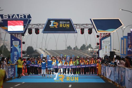 Race photo from ISOPlus Run 2024 Jakarta