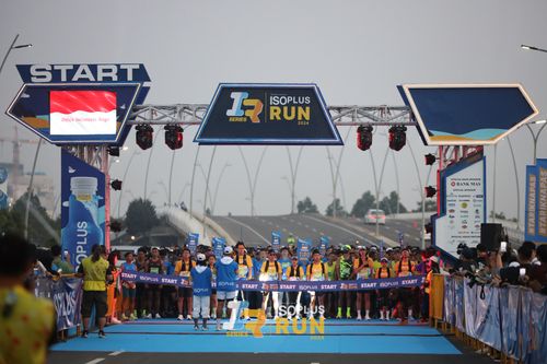 Race photo from ISOPlus Run 2024 Jakarta