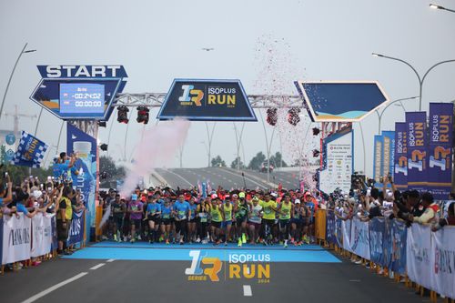 Race photo from ISOPlus Run 2024 Jakarta