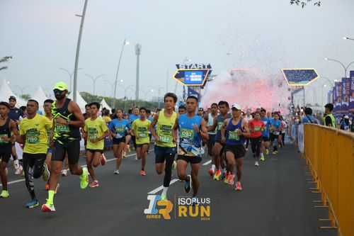 Race photo from ISOPlus Run 2024 Jakarta