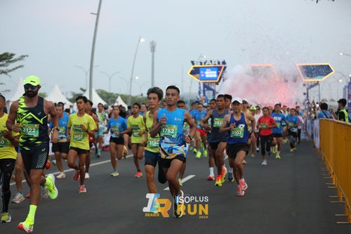 Race photo from ISOPlus Run 2024 Jakarta