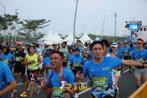 Race photo from ISOPlus Run 2024 Jakarta