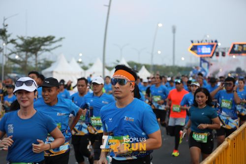 Race photo from ISOPlus Run 2024 Jakarta