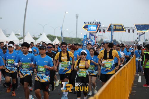 Race photo from ISOPlus Run 2024 Jakarta