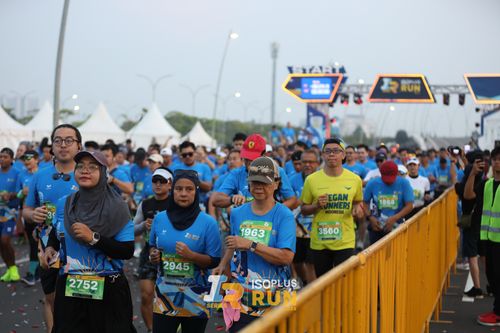 Race photo from ISOPlus Run 2024 Jakarta