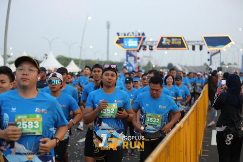Race photo from ISOPlus Run 2024 Jakarta