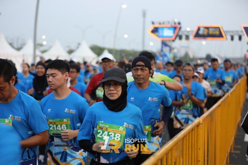 Race photo from ISOPlus Run 2024 Jakarta