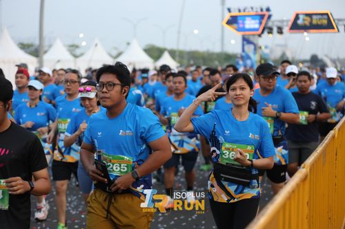 Race photo from ISOPlus Run 2024 Jakarta