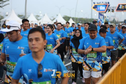 Race photo from ISOPlus Run 2024 Jakarta
