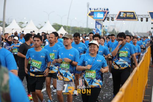 Race photo from ISOPlus Run 2024 Jakarta