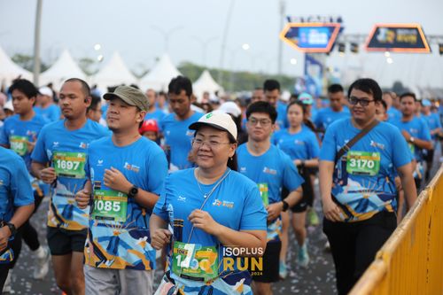 Race photo from ISOPlus Run 2024 Jakarta