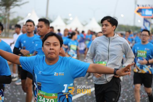 Race photo from ISOPlus Run 2024 Jakarta