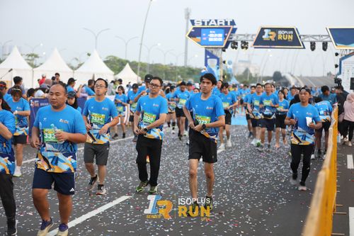 Race photo from ISOPlus Run 2024 Jakarta