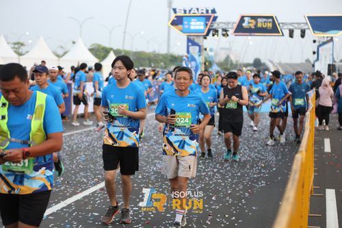 Race photo from ISOPlus Run 2024 Jakarta