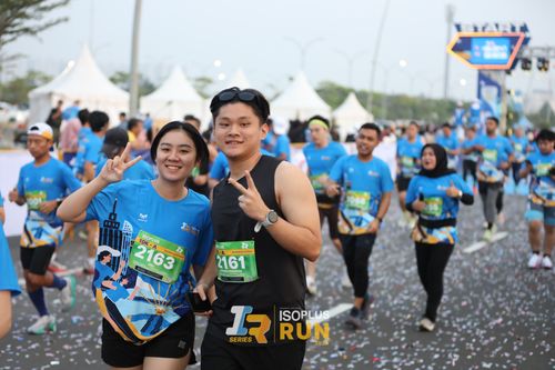 Race photo from ISOPlus Run 2024 Jakarta