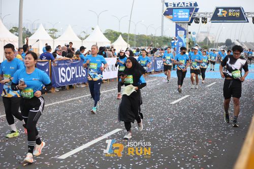Race photo from ISOPlus Run 2024 Jakarta