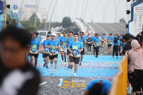 Race photo from ISOPlus Run 2024 Jakarta