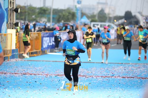 Race photo from ISOPlus Run 2024 Jakarta