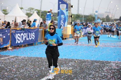 Race photo from ISOPlus Run 2024 Jakarta
