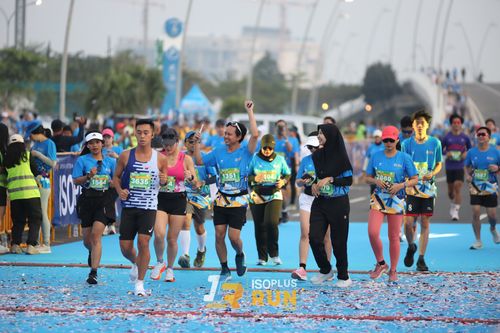 Race photo from ISOPlus Run 2024 Jakarta