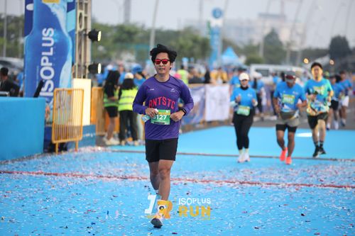Race photo from ISOPlus Run 2024 Jakarta
