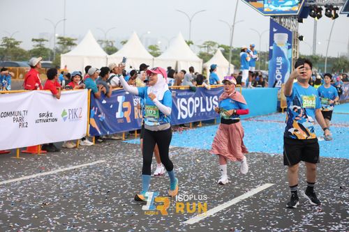 Race photo from ISOPlus Run 2024 Jakarta