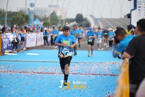 Race photo from ISOPlus Run 2024 Jakarta