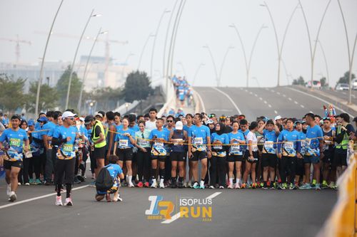 Race photo from ISOPlus Run 2024 Jakarta
