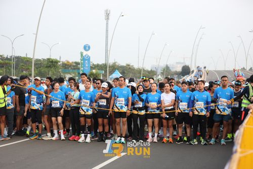 Race photo from ISOPlus Run 2024 Jakarta