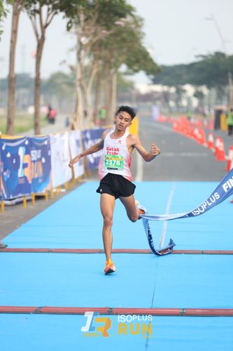 Race photo from ISOPlus Run 2024 Jakarta
