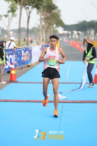 Race photo from ISOPlus Run 2024 Jakarta