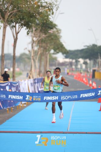 Race photo from ISOPlus Run 2024 Jakarta