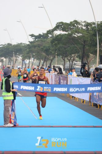 Race photo from ISOPlus Run 2024 Jakarta