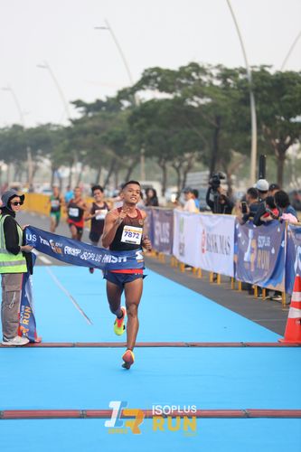 Race photo from ISOPlus Run 2024 Jakarta