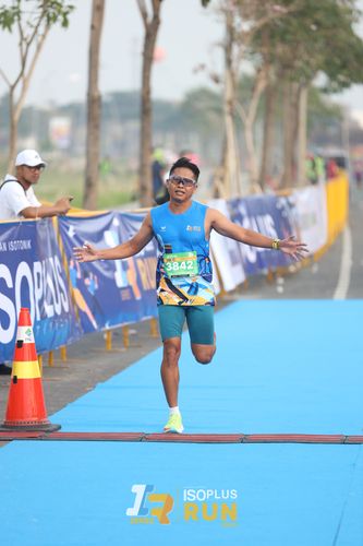 Race photo from ISOPlus Run 2024 Jakarta