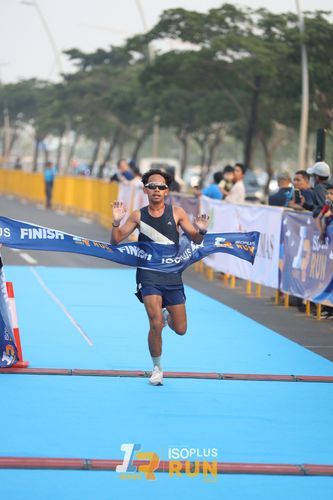 Race photo from ISOPlus Run 2024 Jakarta