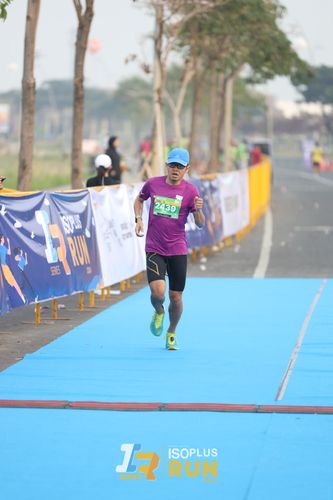 Race photo from ISOPlus Run 2024 Jakarta