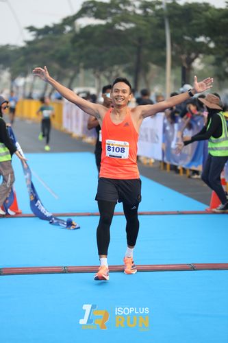 Race photo from ISOPlus Run 2024 Jakarta