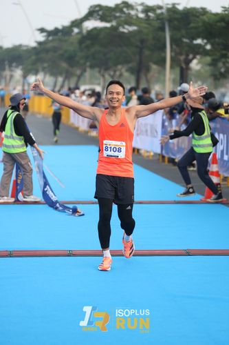 Race photo from ISOPlus Run 2024 Jakarta