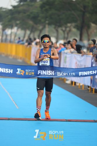 Race photo from ISOPlus Run 2024 Jakarta