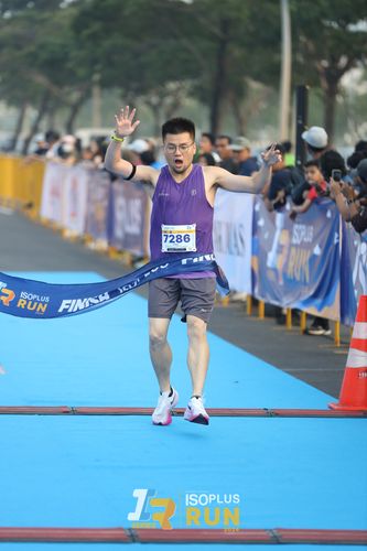 Race photo from ISOPlus Run 2024 Jakarta