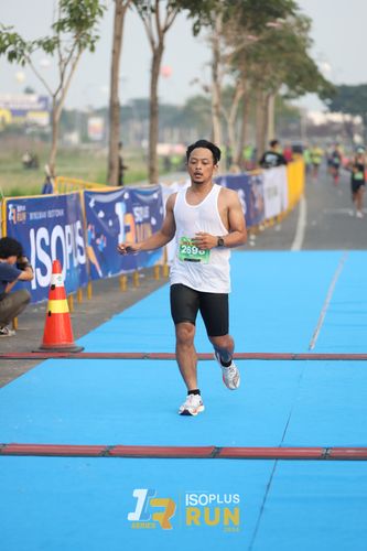 Race photo from ISOPlus Run 2024 Jakarta